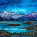 Resurrection Bay — ceramic art tile