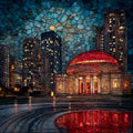 White Rock Lake Bath House Cultural Center — ceramic art tile