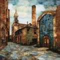 the Old Market — ceramic art tile
