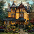 Acorn Hall — ceramic art tile