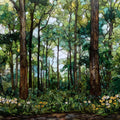 Overton Park Old Forest — ceramic art tile