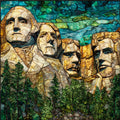 Mount Rushmore National Memorial — ceramic art tile