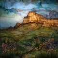 Pawnee Rock State Historic Site — ceramic art tile