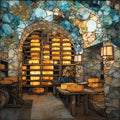 the Grafton Village Cheese — ceramic art tile