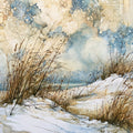 the Indiana Dunes — ceramic art tile