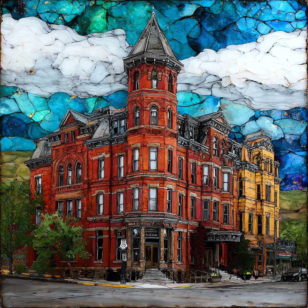 Strater Hotel Durango San Juans — ceramic art tile