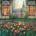 Longwood Gardens — ceramic art tile