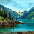 Muir Inlet — ceramic art tile