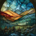 South Mountain Battlefield Crampton's — ceramic art tile