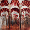 Mezquita Cathedral Red and White Arches — ceramic art tile