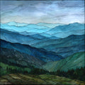 Three Ridges Wilderness on — ceramic art tile