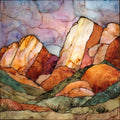 Calico Hills — ceramic art tile