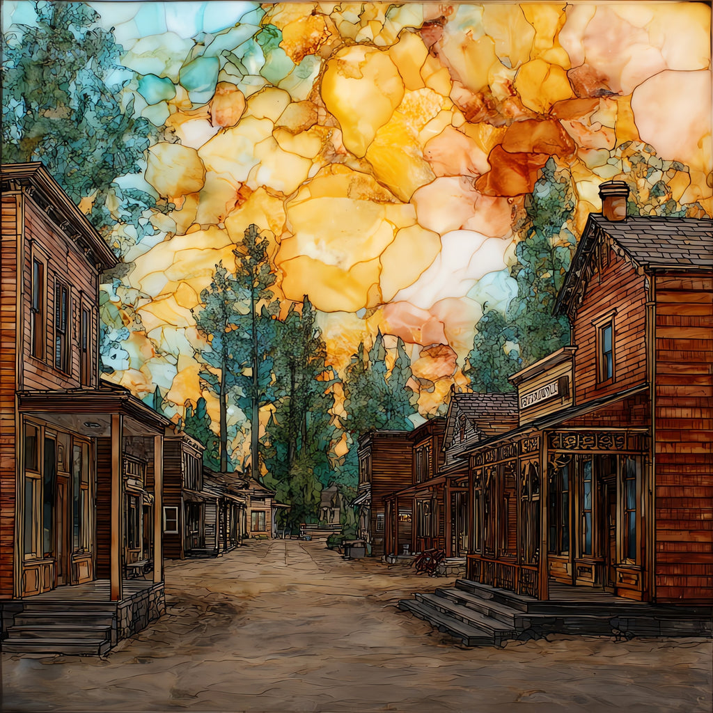 Columbia Historic Park — ceramic art tile