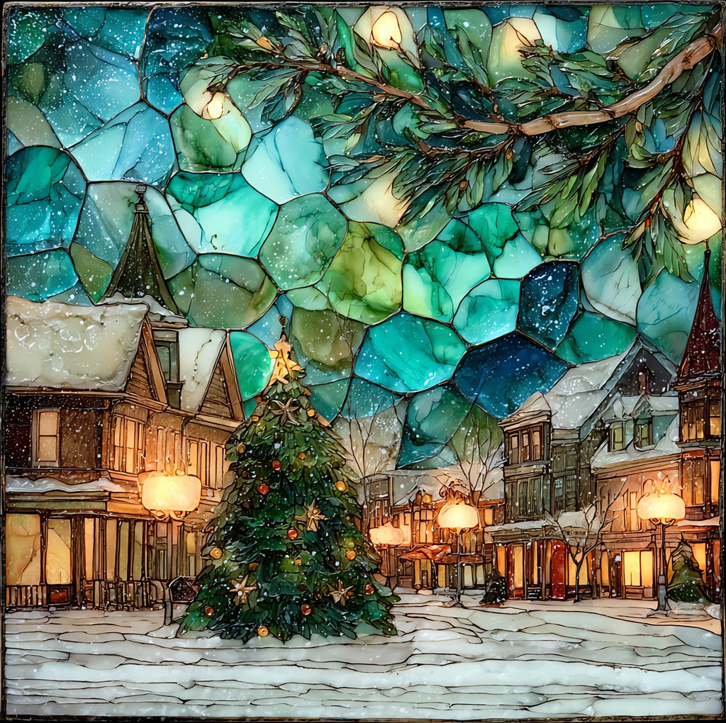 the Litchfield Green under — ceramic art tile