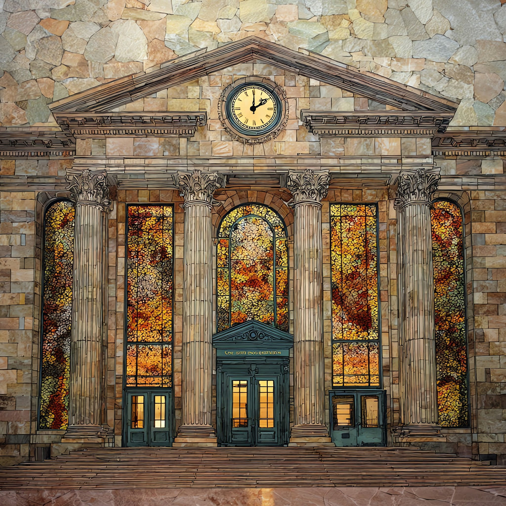 the New Haven Union — ceramic art tile