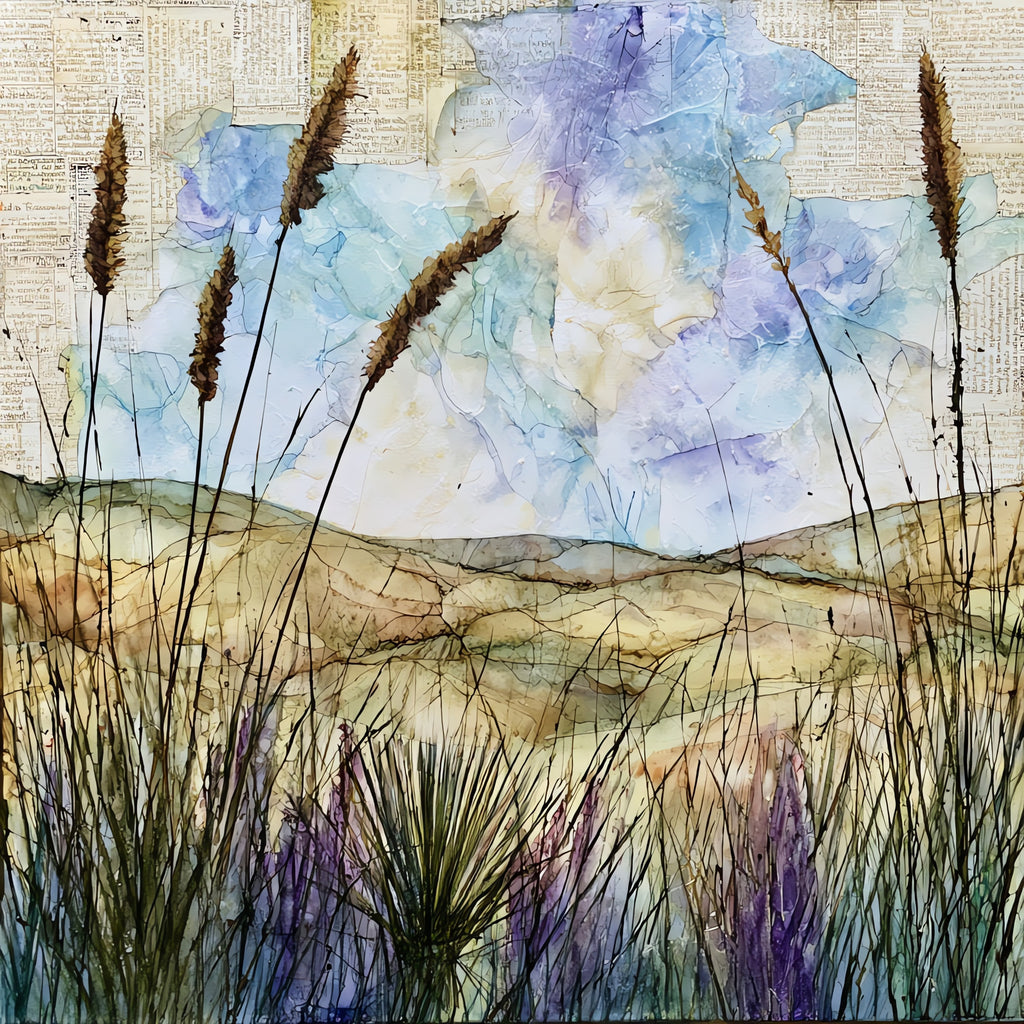 the Little Missouri National — ceramic art tile