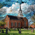 Bruton Parish Church in — ceramic art tile