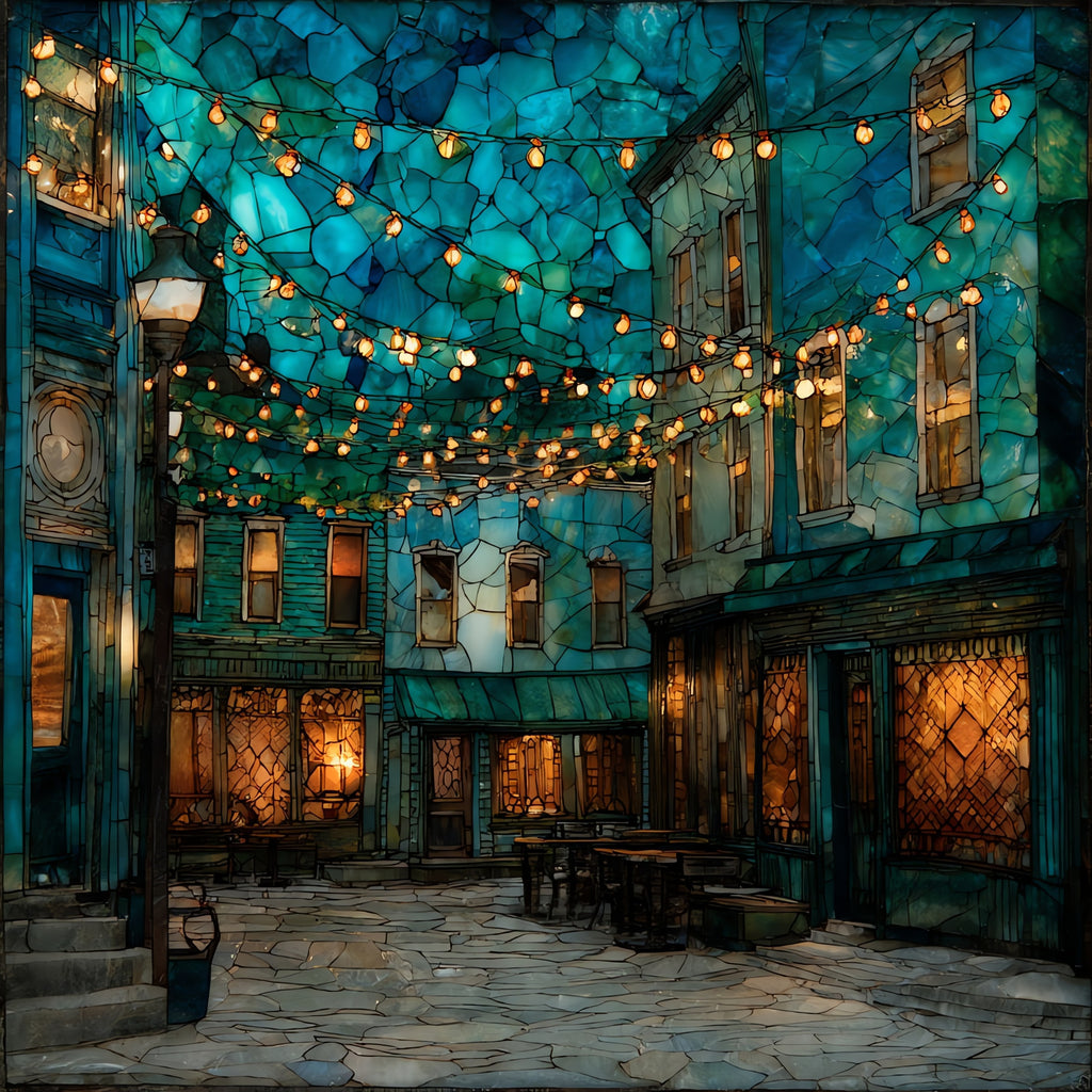 the Newark Ironbound Portuguese — ceramic art tile