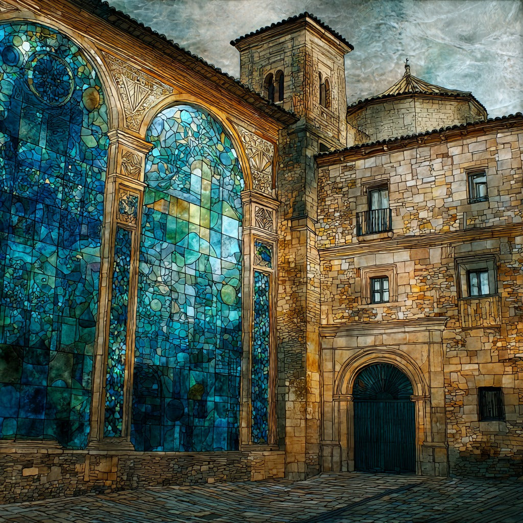 Ubeda Renaissance Plaza — ceramic art tile