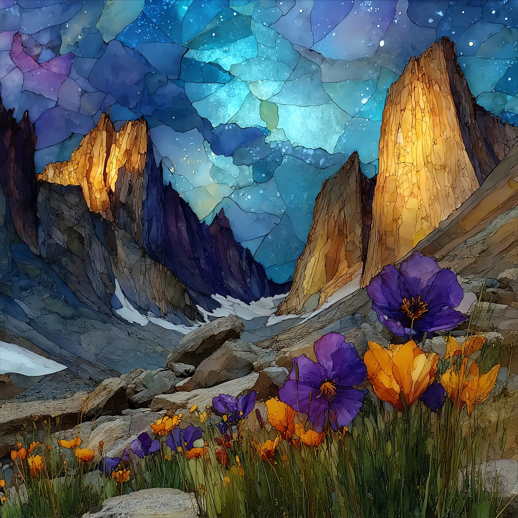 the Keyhole Route final — ceramic art tile