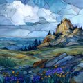 Mount Scott summit overlook — ceramic art tile