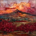 Carter Mountain Orchard — ceramic art tile
