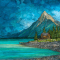 Tanalian Mountain — ceramic art tile