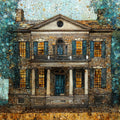 the Carroll Mansion in — ceramic art tile