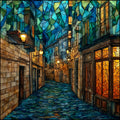 Logrono Calle del Laurel Tapas Alley — ceramic art tile