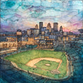 Target Field Minnesota Twins — ceramic art tile
