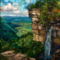 Lover's Leap — ceramic art tile