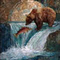 Brooks Falls — ceramic art tile