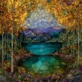 Greenwood Lake — ceramic art tile