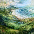 a Cape Peninsula summit — ceramic art tile