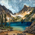 Aneroid Lake — ceramic art tile