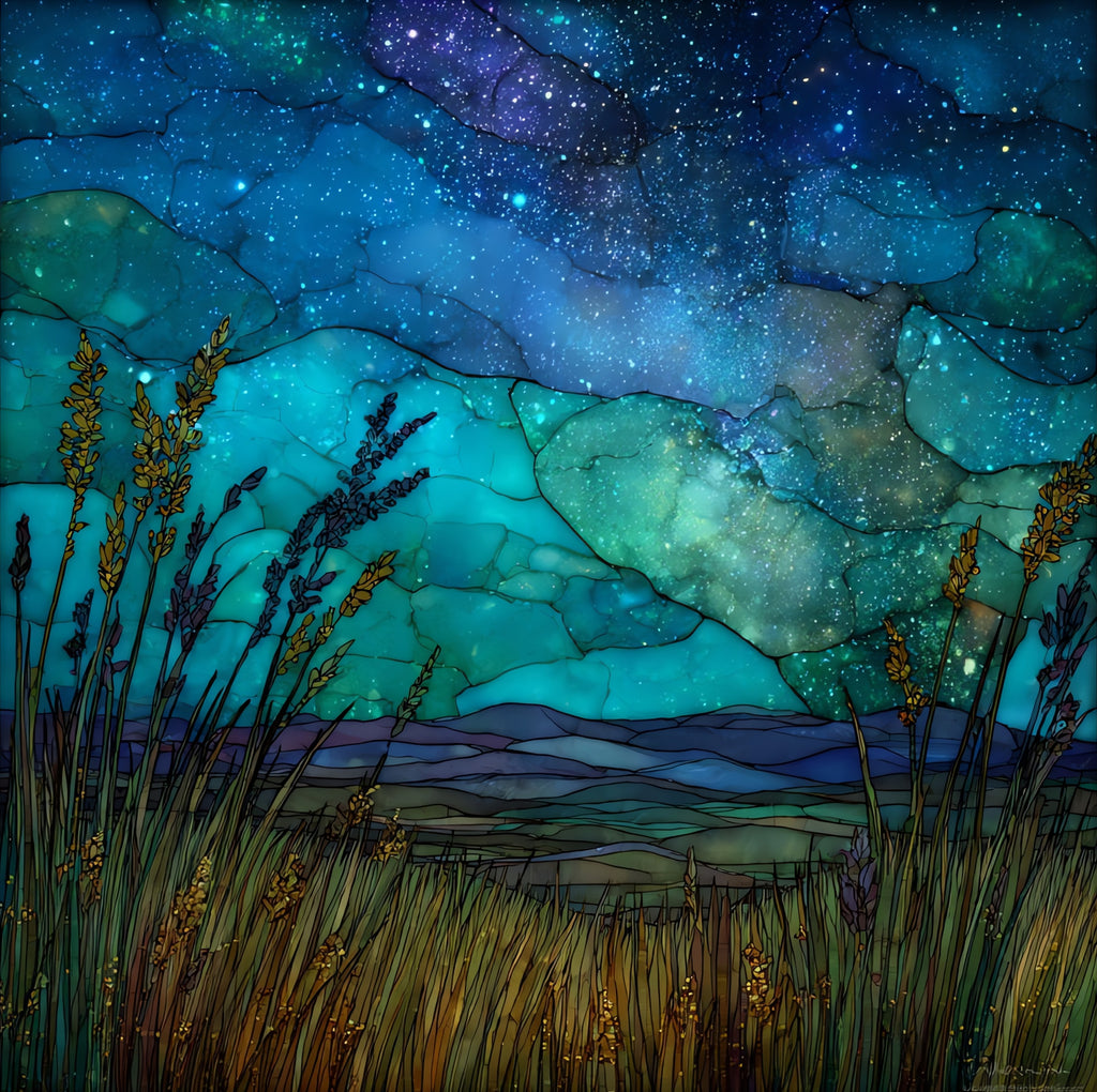 the Tallgrass Prairie — ceramic art tile