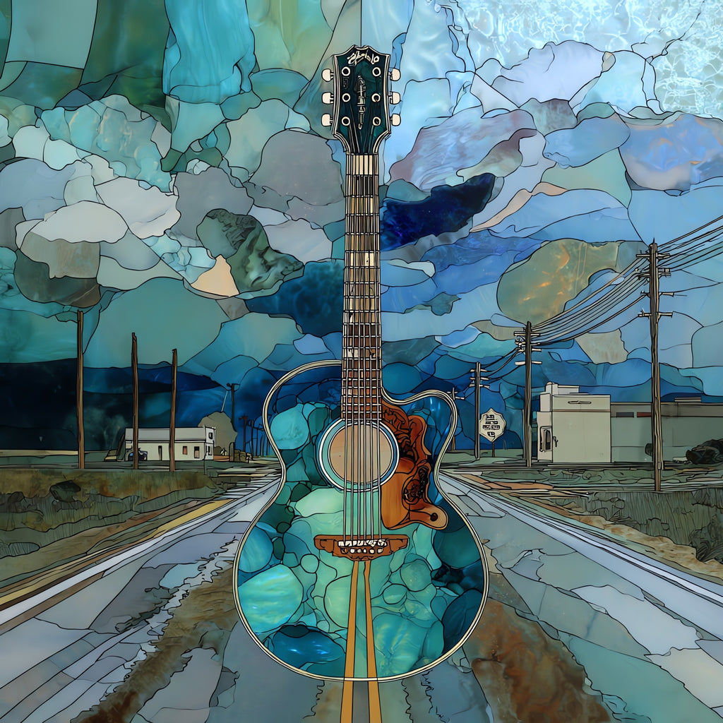 the Clarksdale Crossroads where — ceramic art tile