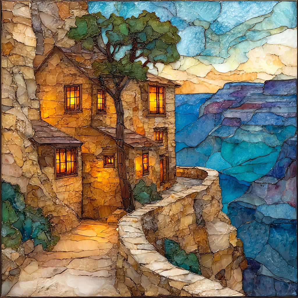 the Mile and a Half Resthouse — ceramic art tile