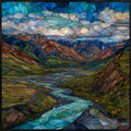 Polychrome Pass — ceramic art tile