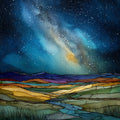 the Loess Hills — ceramic art tile