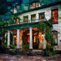 the Old Tavern — ceramic art tile