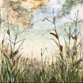 a Delmarva peninsula cornfield — ceramic art tile