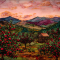 Carter Mountain apple orchard — ceramic art tile