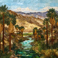 Indian Canyons Palm Springs — ceramic art tile