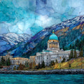 Alaska State Capitol — ceramic art tile