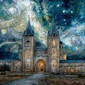 Baeza Renaissance cathedral — ceramic art tile