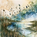 the Prime Hook National Wildlife Refuge — ceramic art tile