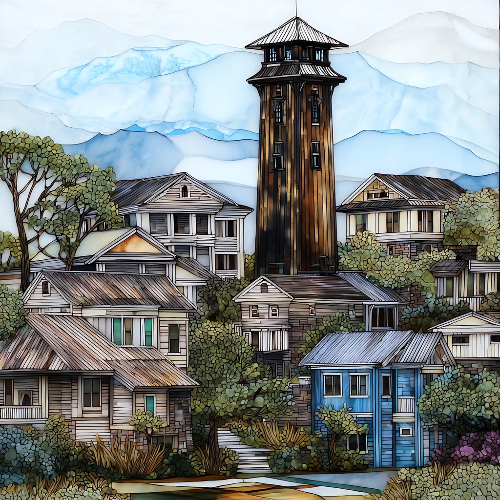 Grayton Beach State Park — ceramic art tile
