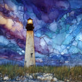 the Atlantic City Lighthouse — ceramic art tile