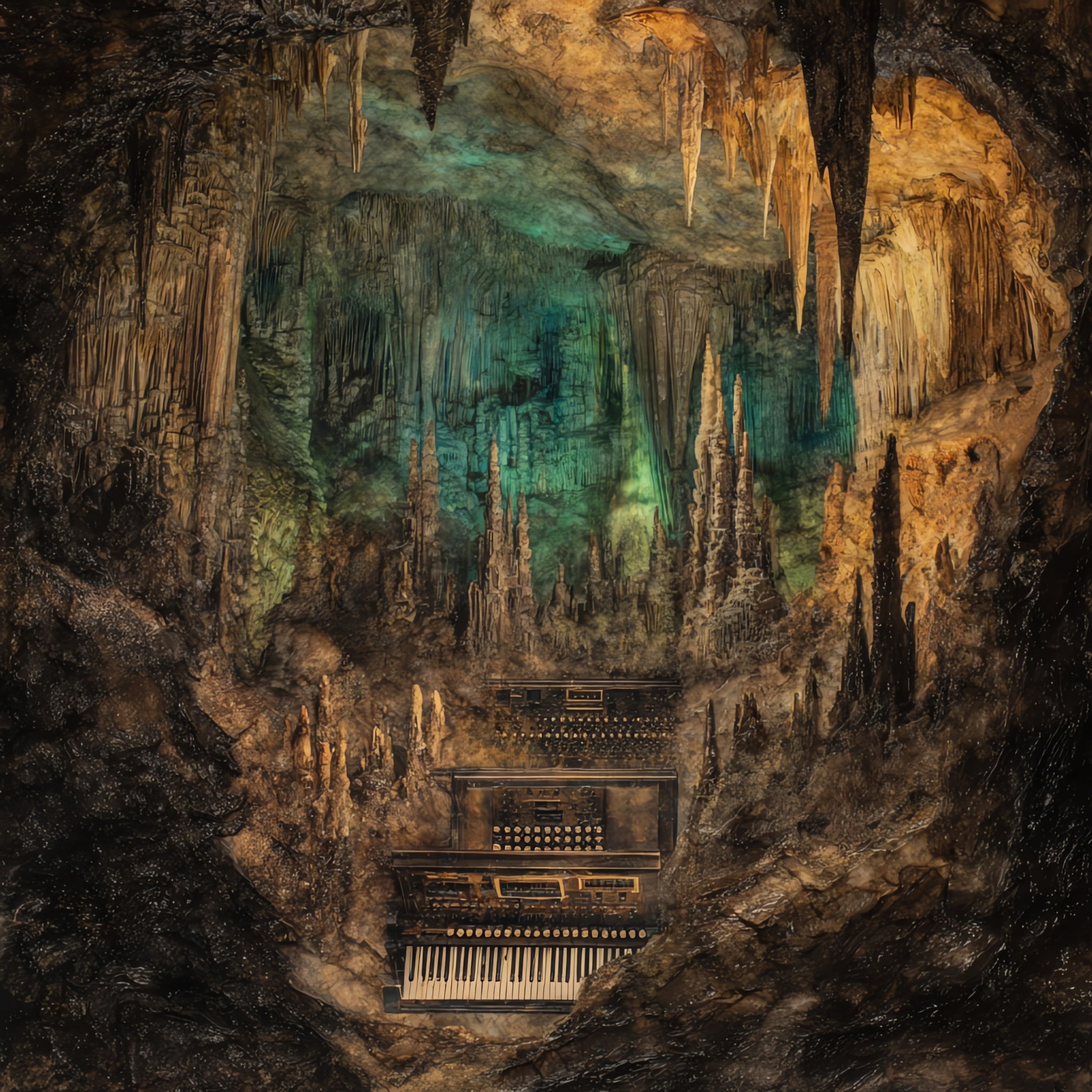 the Great Stalacpipe Organ — ceramic art tile